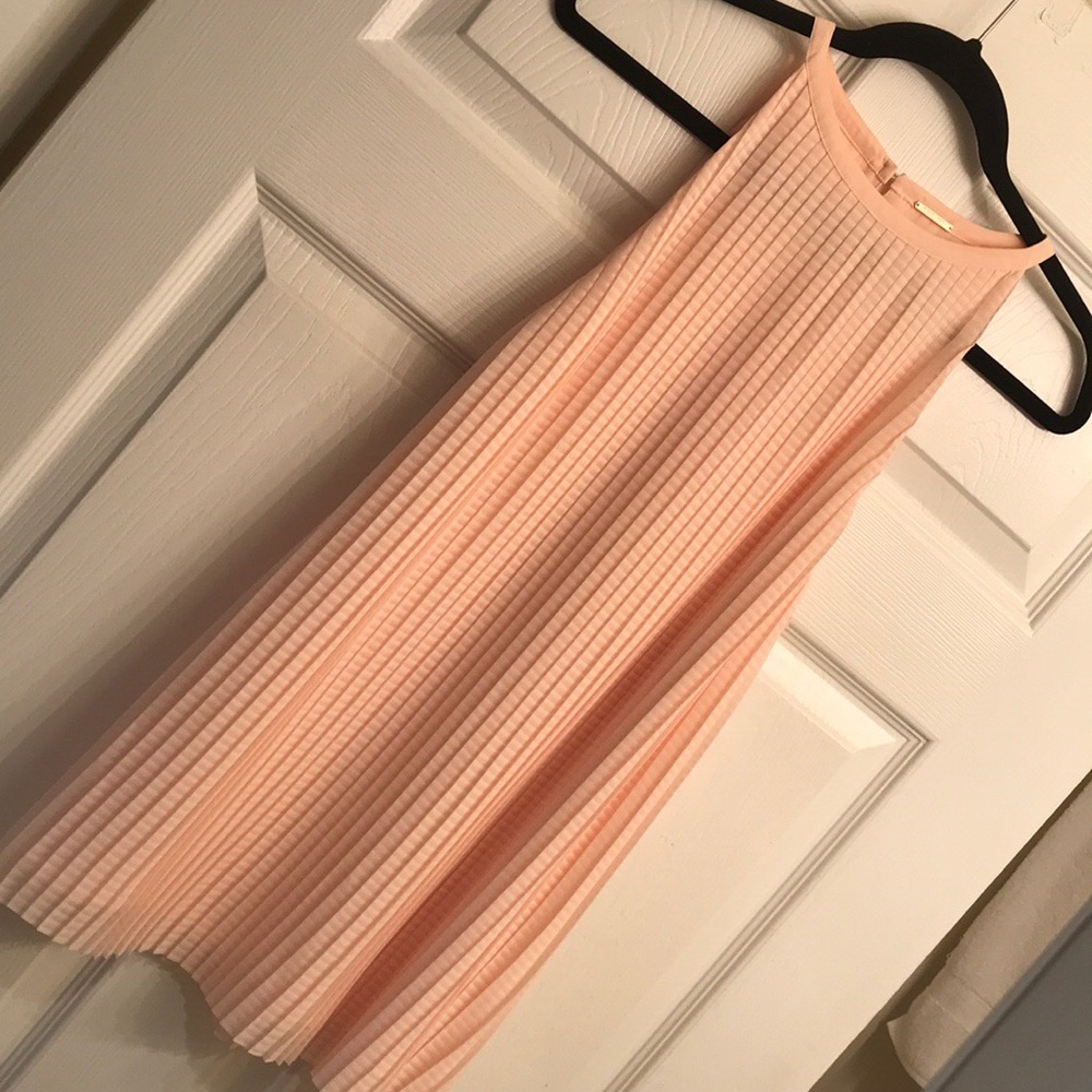 Halter with pleats